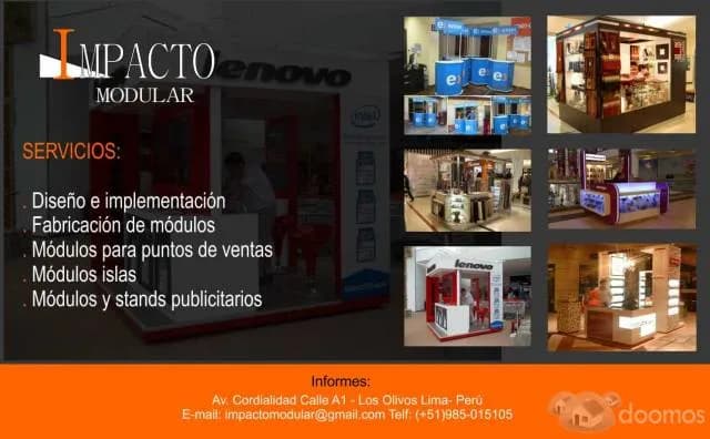 Fabricación de islas para centros comerciales — foto 1