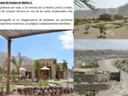 Terreno 1000m2 casa de Campo en Bahias 2