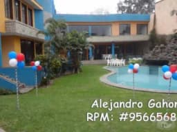 SE ALQUILA CASA PARA FIESTAS INFANTILES EN LA MOLINA