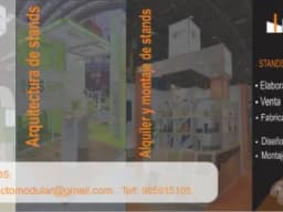 Alquiler y venta de stands para ferias, eventos, congresos en Lima