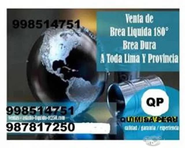 VENTA DE BREA LIQUIDA,EN PROVINCIAS — foto 1