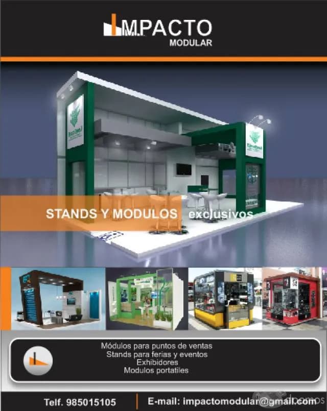 Stand De Exhibicion Para Ferias Y Eventos — foto 1
