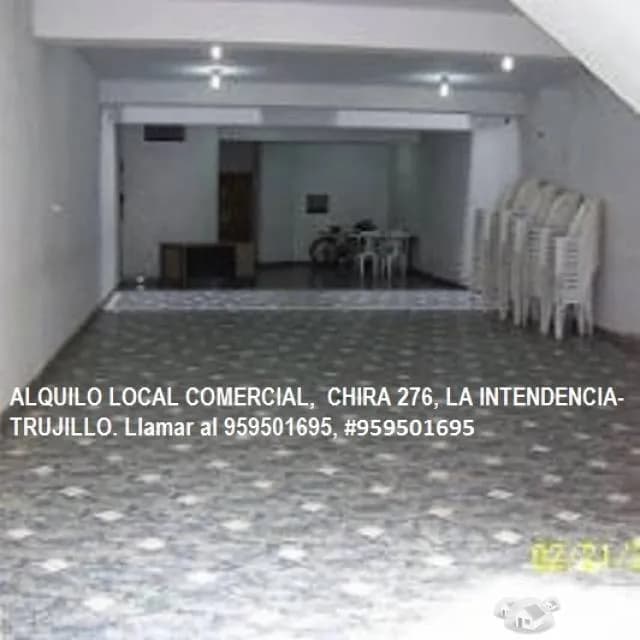 ALQUILO LOCAL COMERCIAL EN TRUJILLO — foto 1