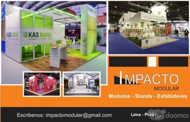 Diseño y decoración de stands y módulo en Lima Perú — foto 1