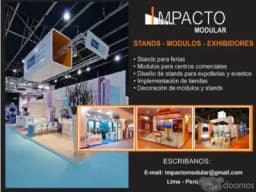 Diseño de stands para ferias y eventos Lima Perú