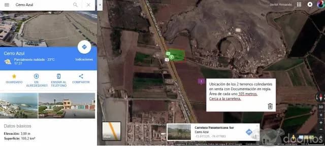 Lotes de terreno en Cerro Azul — foto 4