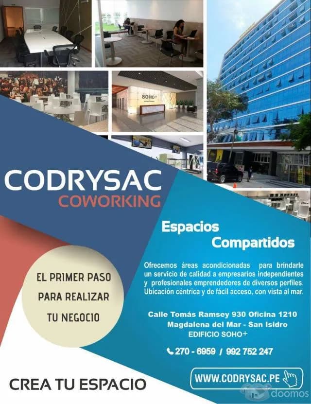 Codrysac Coworking - Escritorio de Trabajo en Oficina Compartida de Estreno — foto 3