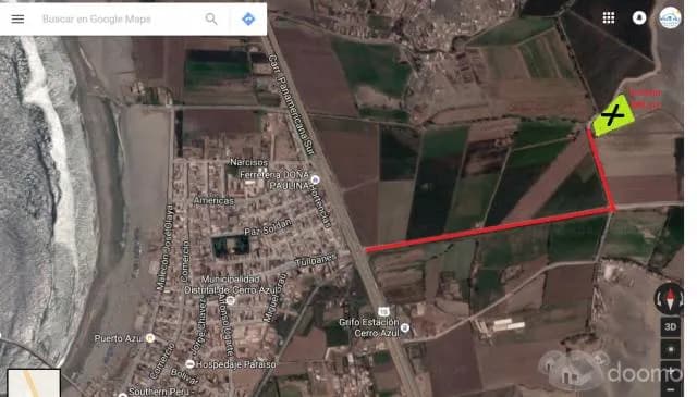 vendo terreno para casa de campo en cerro azul cañete — foto 2