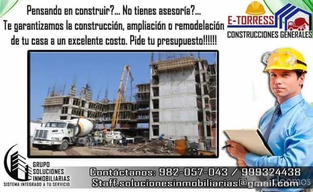 EDIFICAMOS TU CASA O PROYECTO DE CONSTRUCCIÓN / PIDE TU PRESUPUESTO. — foto 2