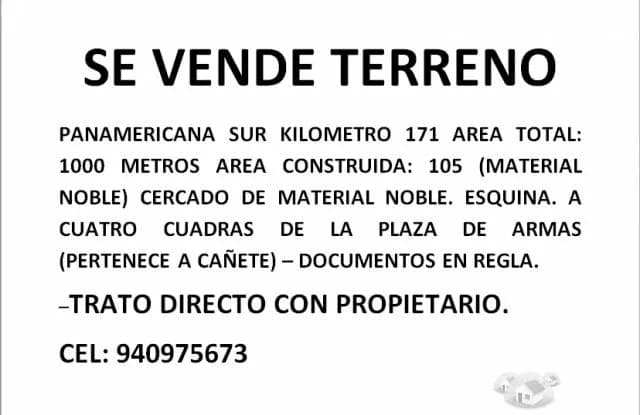 VENDO TERRENO — foto 1