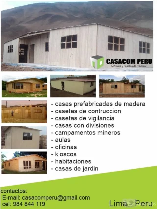 casetas de madera en lima peru — foto 2
