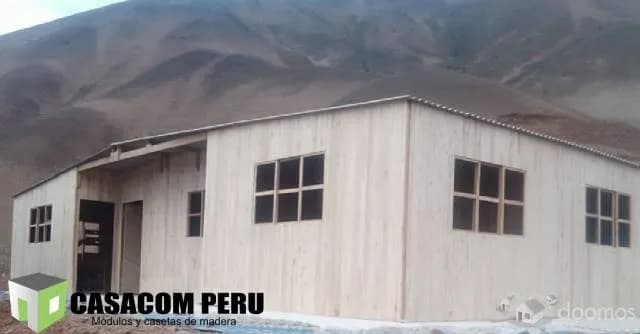 garitas de control prefabricados de madera en lima peru — foto 3