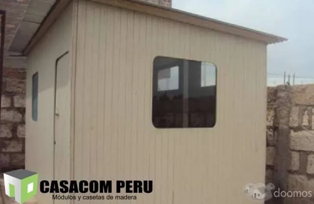 garitas de control prefabricados de madera en lima peru — foto 5
