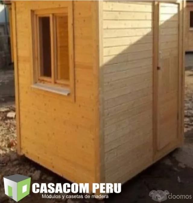 modulos con divisiones de ambientes en prefabricados de madera en lima peru — foto 1