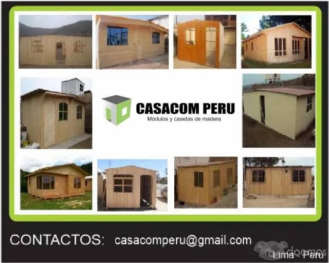 modulos contenedores prefabricados de madera en lima peru — foto 3