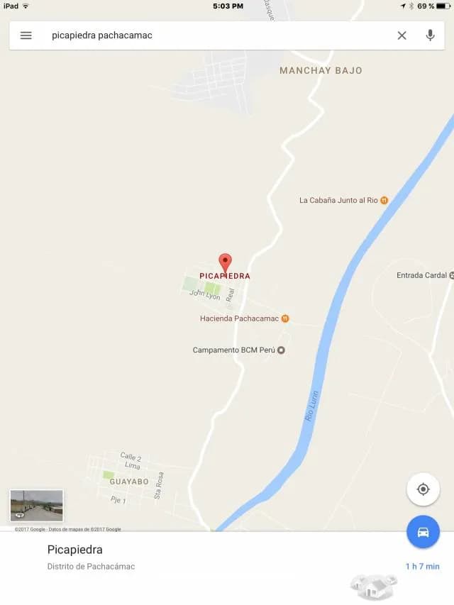 VENTA DE TERRENO PICAPIEDRA PACHACAMÁC - AV. VÍCTOR MALÁSQUEZ S/N — foto 1