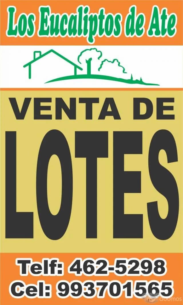 VENTA DE TERRENOS EN ATE VITARTE " LOS EUCALIPTOS DE ATE " — foto 1