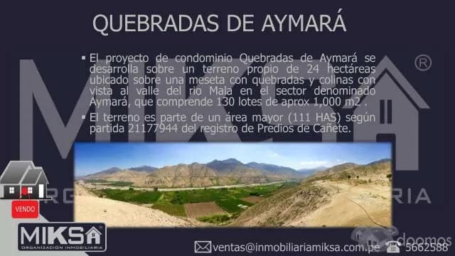 Lotes de Campo en Quebradas del Aymará  Calango — foto 10