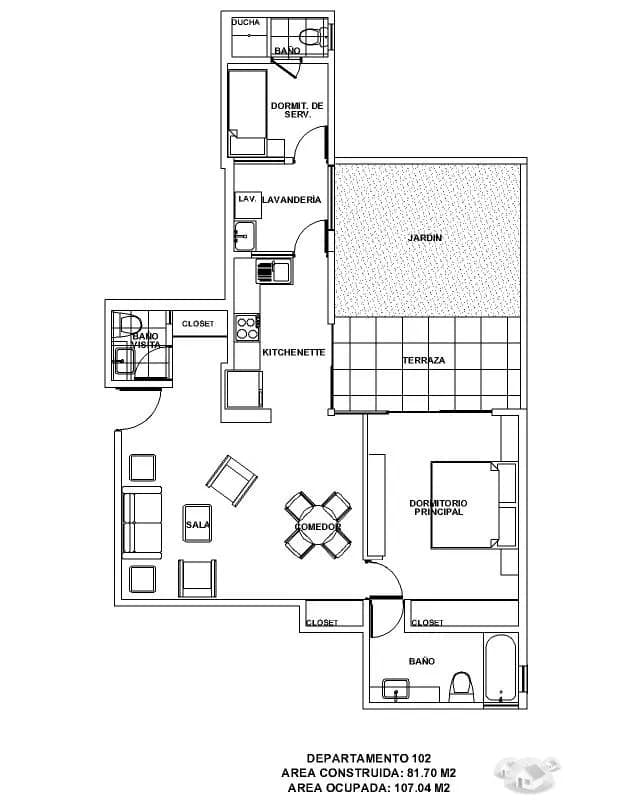 Minidepartamento En Zona 2 De Mayo S. Isidro — foto 2
