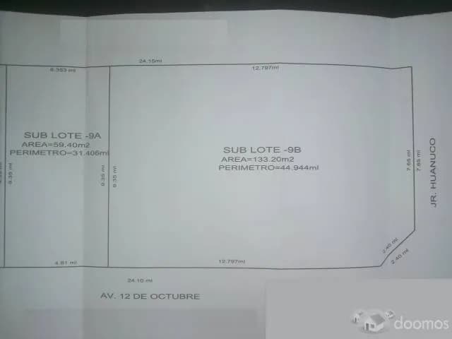 VENTA TERRENO EN SMP 192m2 - Cerca Av Perú - 240Mil$ — foto 4
