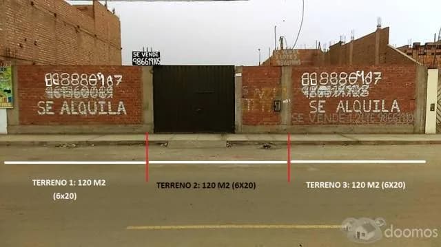 VENTA TERRENO 120m2 — foto 2
