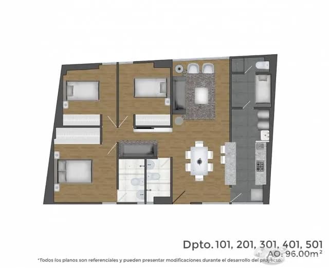 EDIFICIO RESIDENCIAL TACNA 370 — foto 5