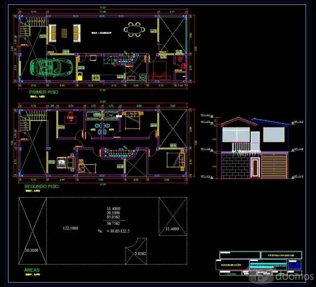 Planos para casa Ingenieros Y Arquitectos — foto 1