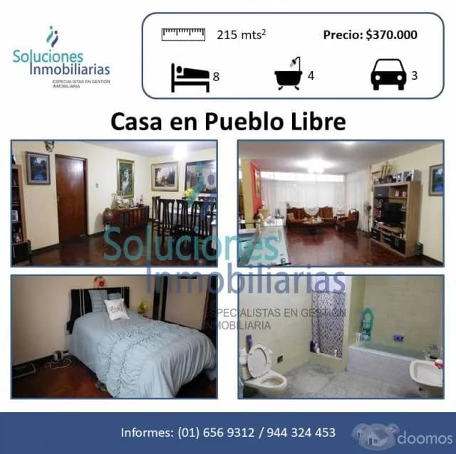 SE VENDE CASA EN PUEBLO LIBRE - DOCUMENTACIÓN EN REGLA — foto 2