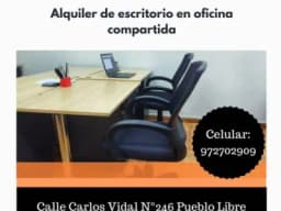 ALQUILER DE MODULOS EN OFICINA COMPARTIDA