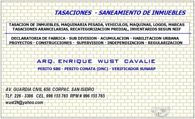 Tasación - Saneamiento de Inmuebles — foto 1