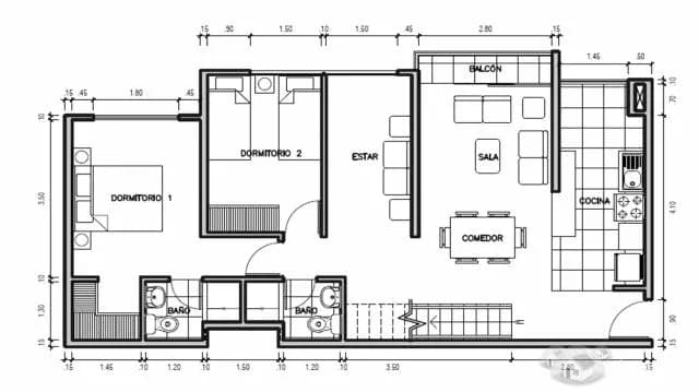 ALQUILER DE DUPLEX - SURCO — foto 1
