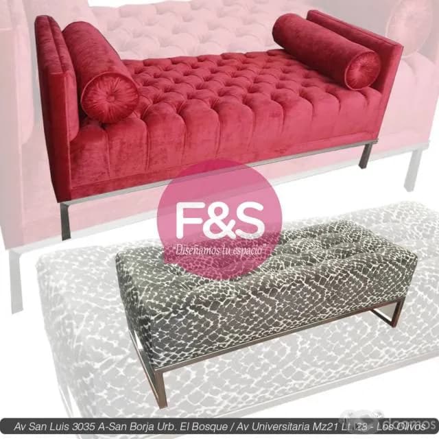 Banquetas, F&S Amoblados — foto 1