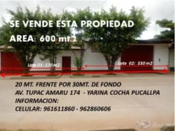 OCASIÓN VENDO ESTA PROPIEDAD  DE 600 M2