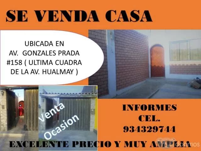 SE VENDA CASA — foto 1