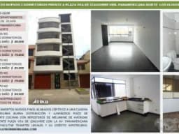 DEPARTAMENTOS NUEVOS DE 70M2 A 65M2 2 DORMITORIOS 1 BAÑO URB. PANAMERICANA NORTE LOS OLIVOS DESDE $ 79.000