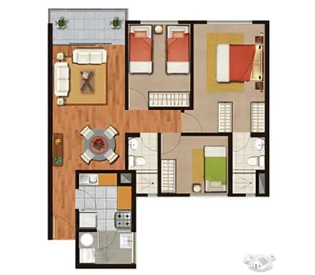 DEPARTAMENTO $ 88 000 — foto 2