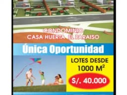 TERRENOS PARA CASA HUERTO