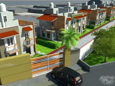Casas de 2 Pisos,más Azotea y Cuarto de Servicio,Cochera en La Campiña de Moche.