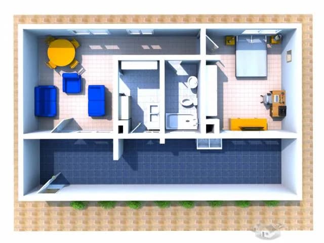 Departamento de 1 dormitorio — foto 1