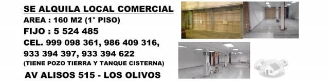 ALQUILER DE LOCAL COMERCIAL EN LOS OLIVOS — foto 6