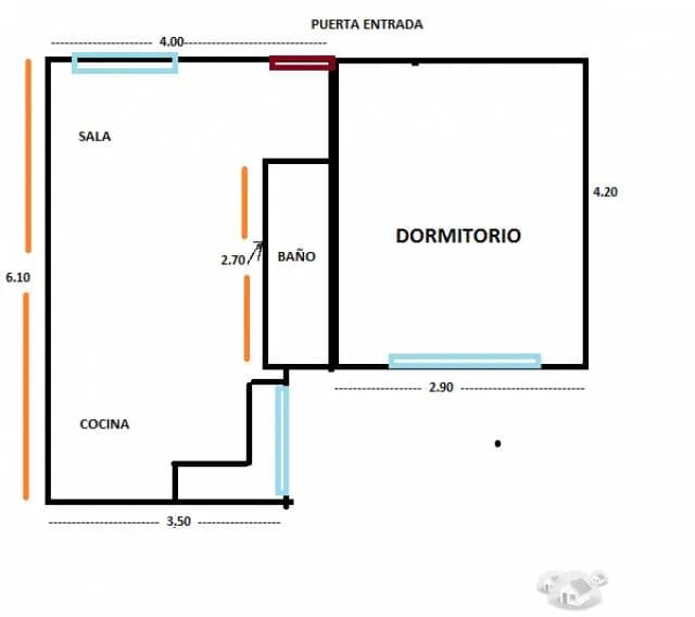 MINI DEPARTAMENTO EN RENTA — foto 5