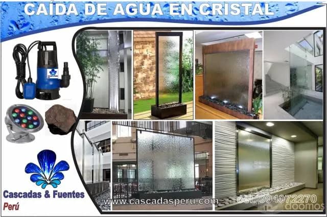 Cascadas Artificiales,velos de agua, muro llorón,piletas — foto 1