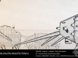 Visualización Arquitectónica VISIO studio / renders /3d / video recorrido / tesis / Arquitectura