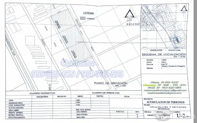Remate Terreno Industrial I4 en Chilca 30,000m2 — foto 2