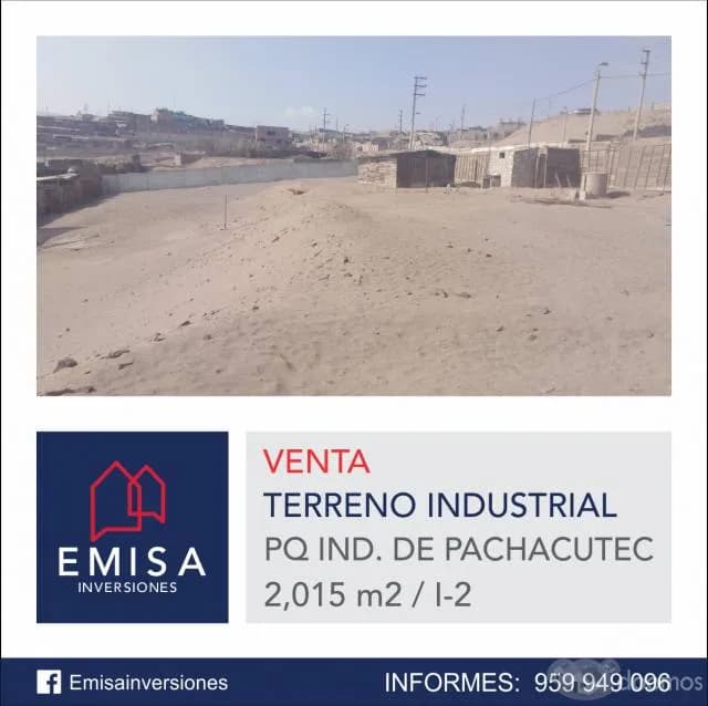 ¡OCASIÓN! TERRENO INDUSTRIAL EN VENTANILLA - PACHACUTEC - PUENTE PIEDRA — foto 1