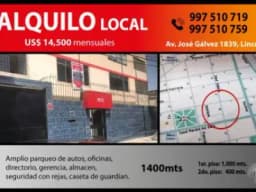 ALQUILER DE LOCAL