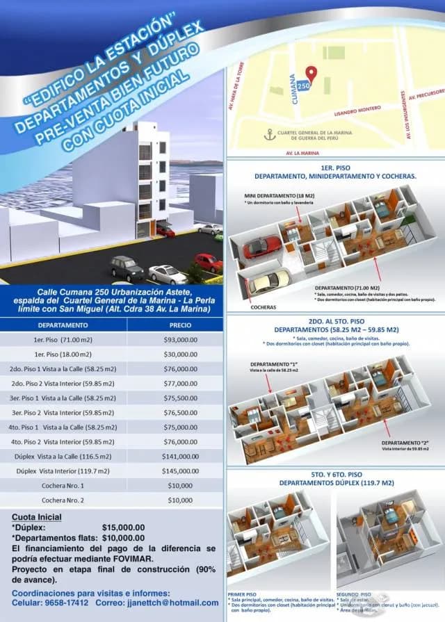 VENTA DE DEPARTAMENTOS — foto 1