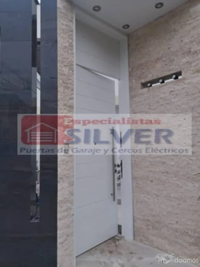 FABRICACIÓN DE PUERTAS LEVADIZAS SECCIONALES CERCOS ELÉCTRICOS-  SILVER — foto 6