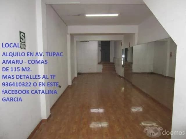 ALQUILO LOCAL EN COMAS (EN AVENIDA) — foto 2