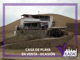 VENDO CASA EN PLAYA PUERTO FIEL - KM 122- MALA CAÑETE